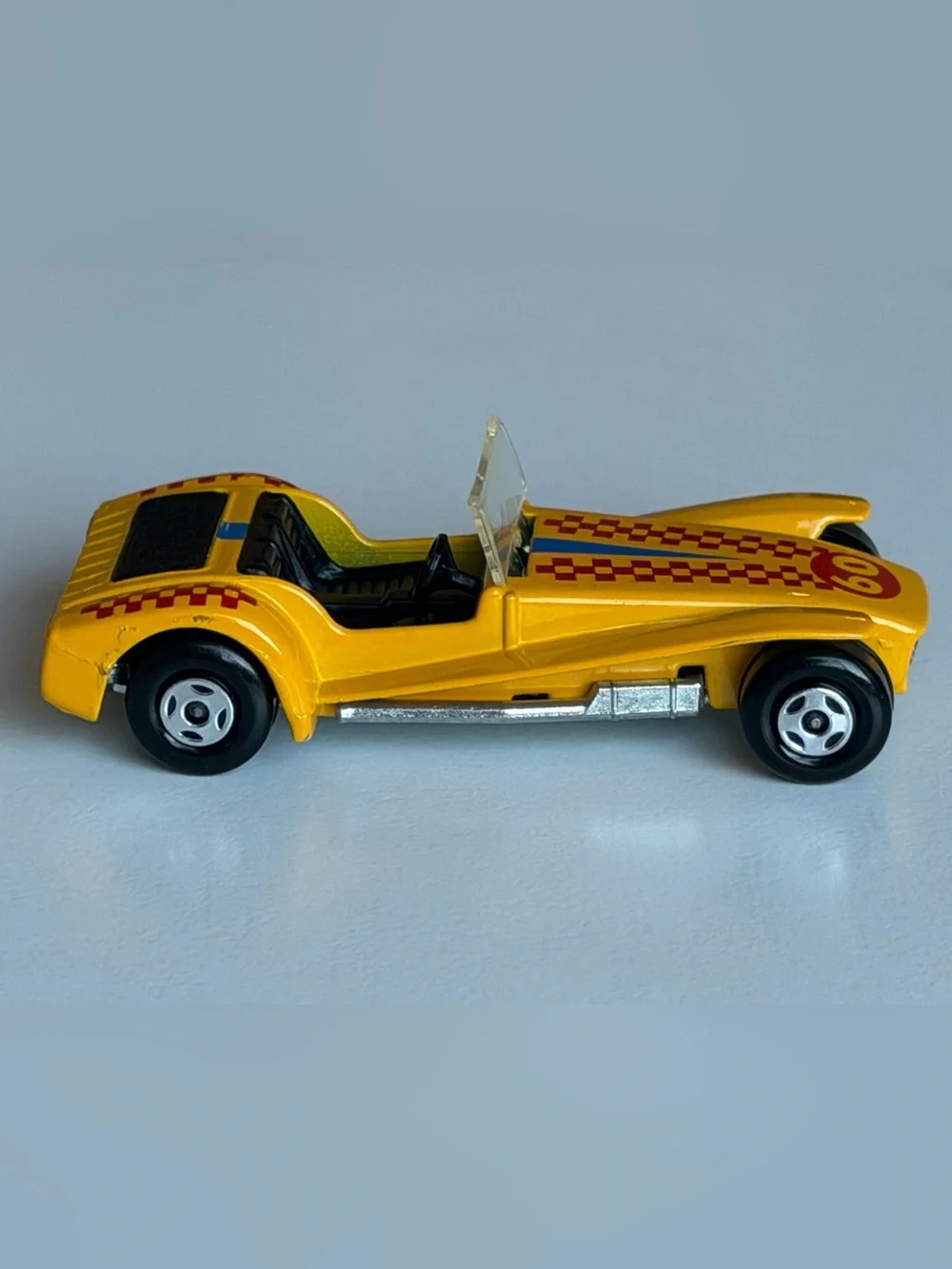 Vintage Matchbox Superfast No. 60 Lotus Super Seven 1971 Lesney England
